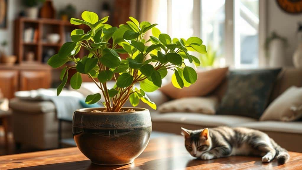 pilea peperomioides plant