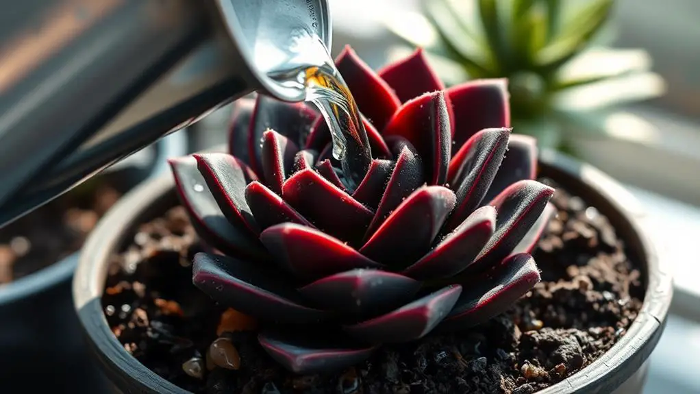 proper plant watering techniques