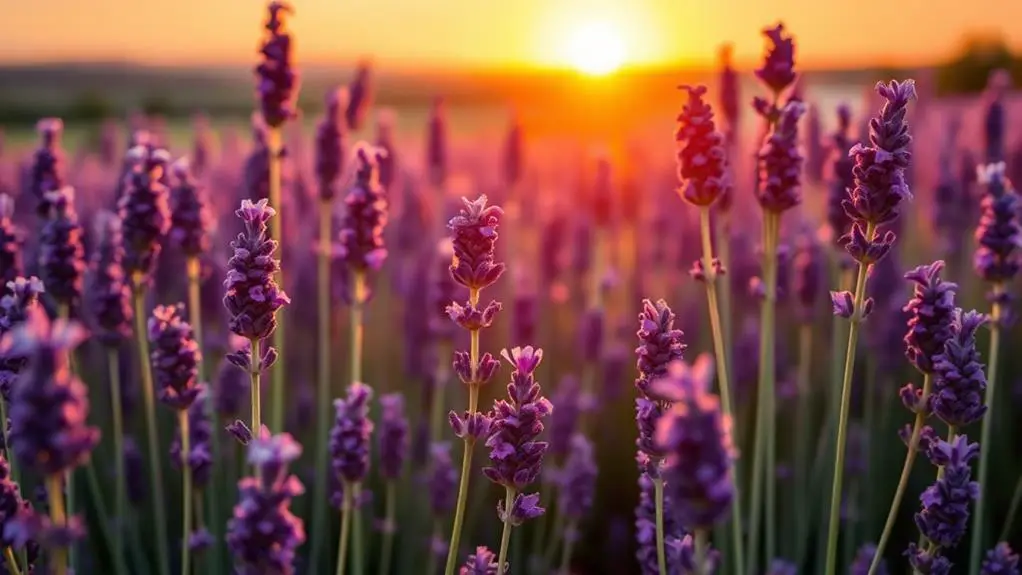 purple aromatic flowering herb