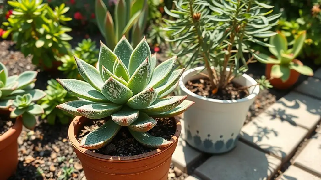 quarantine infected plant specimens