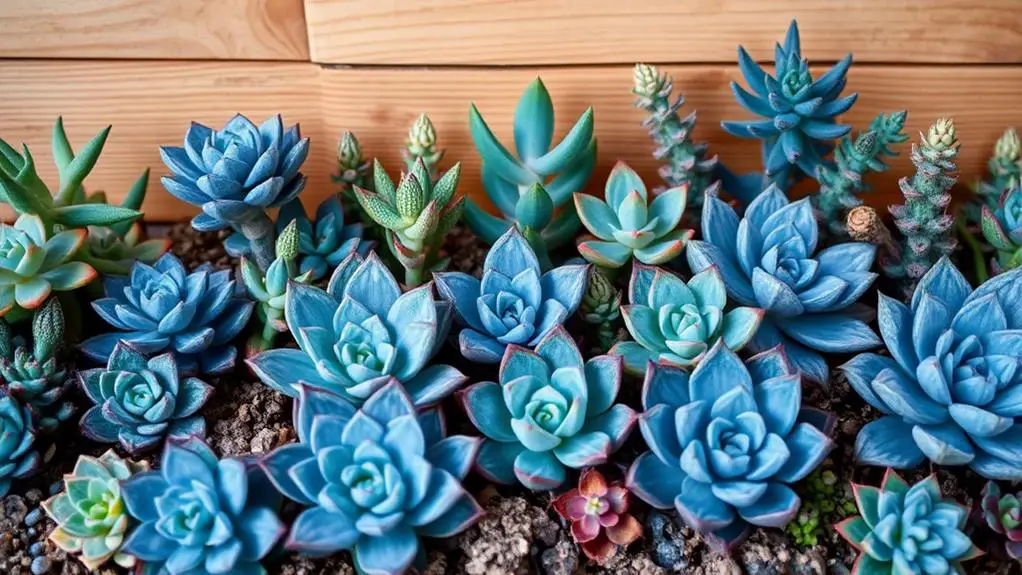 rare blue succulent varieties