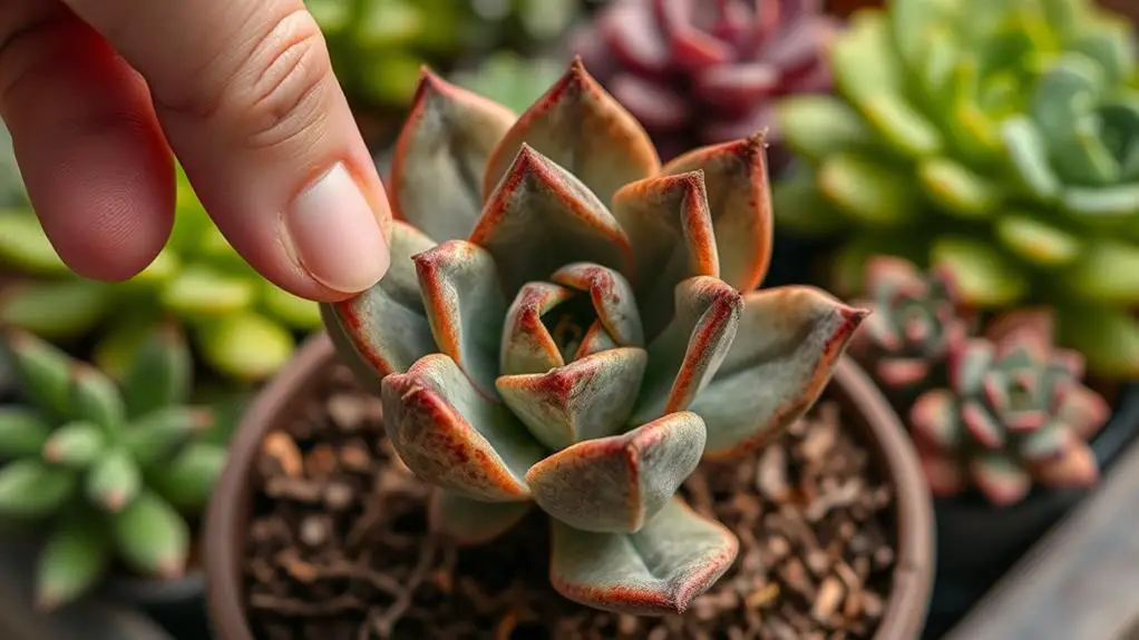 recognizing dry succulent plants