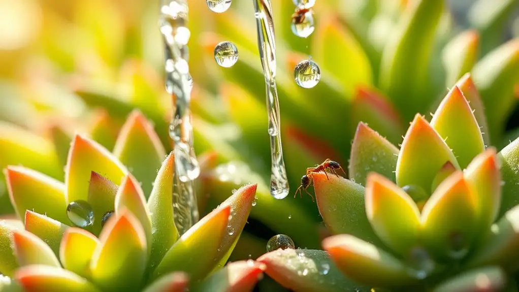 removing ants from plants