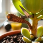 reviving dried out succulent stem