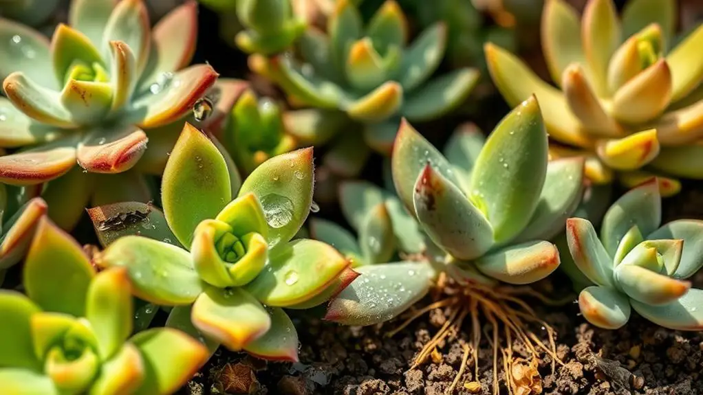 reviving healthy succulent growth