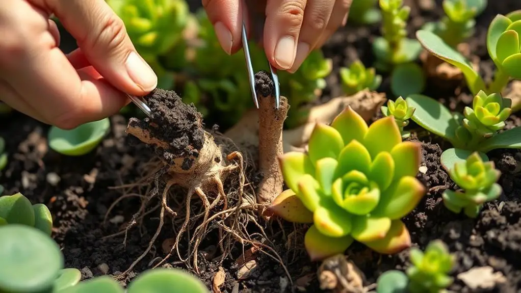 root cleaning and inspection