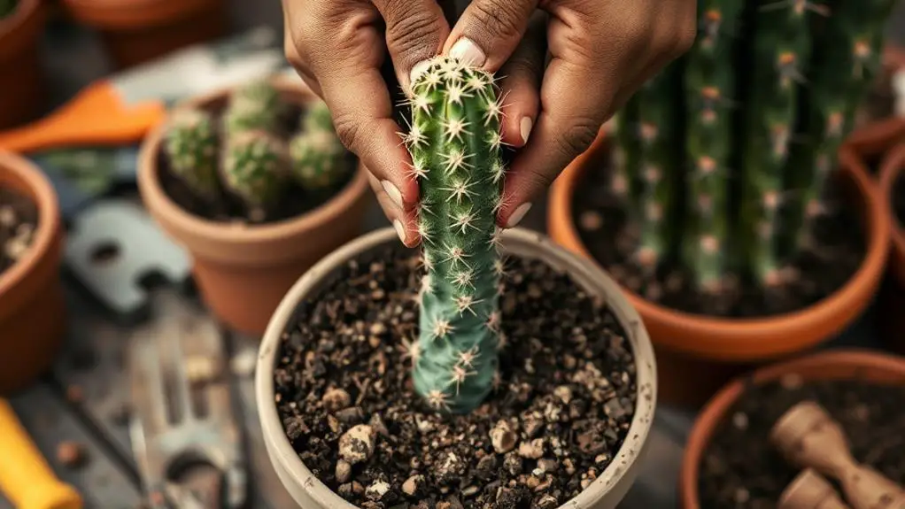 root the plant cutting