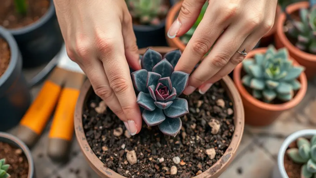 select appropriate soil type