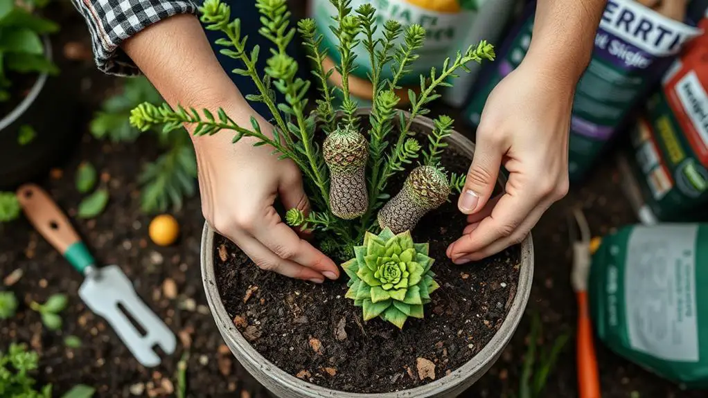 select appropriate soil type