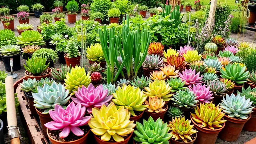 select your succulent varieties