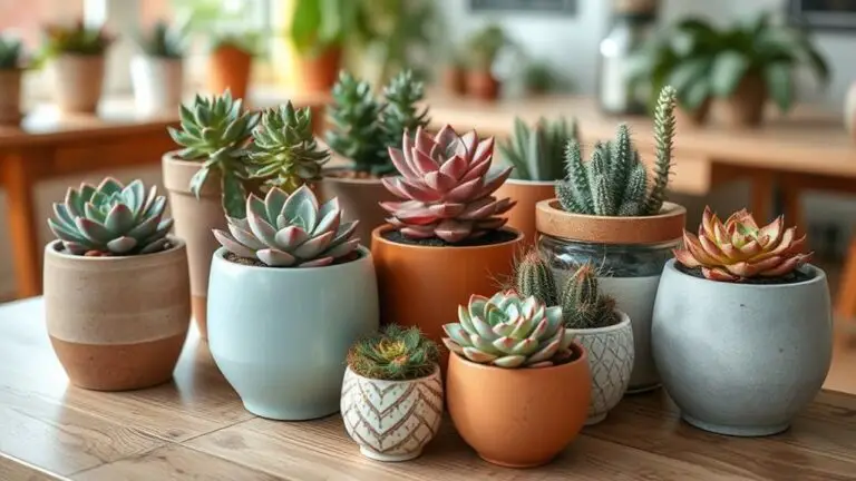 Top 7 Tips to Choose the Right Pots for Your Succulents