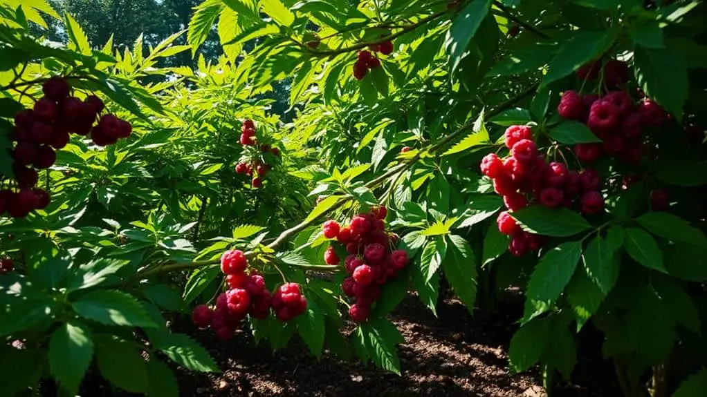 shade grown fruit cultivation techniques