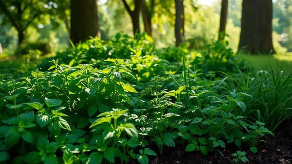 shade loving herb varieties