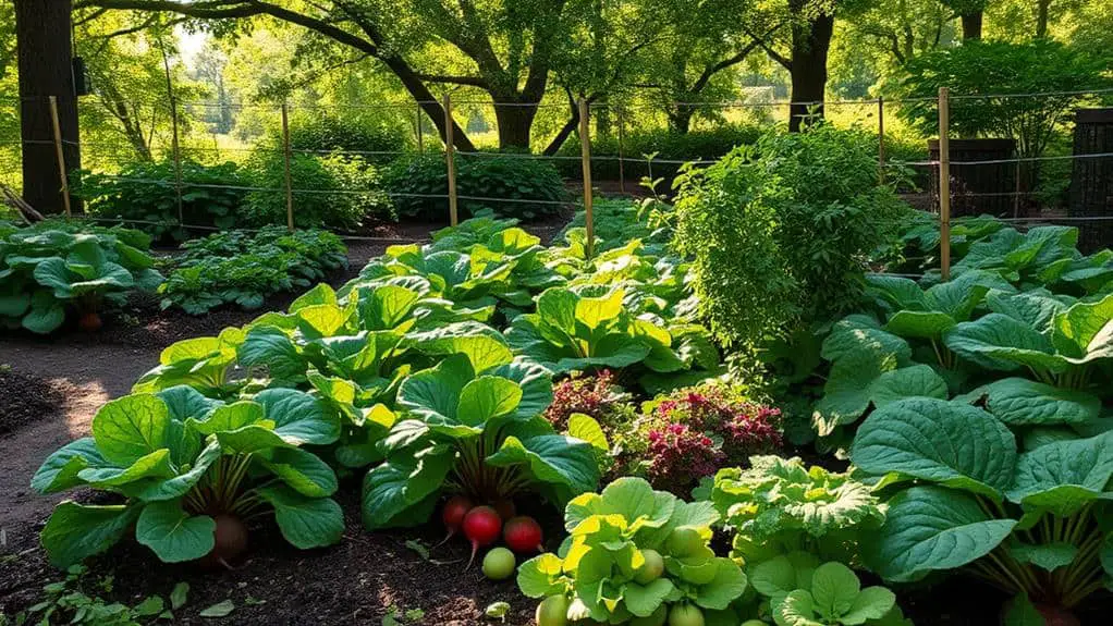 shade tolerant vegetable varieties