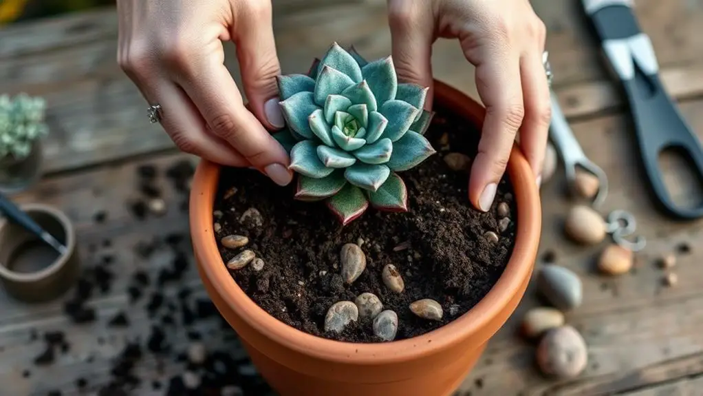 soil and potting techniques