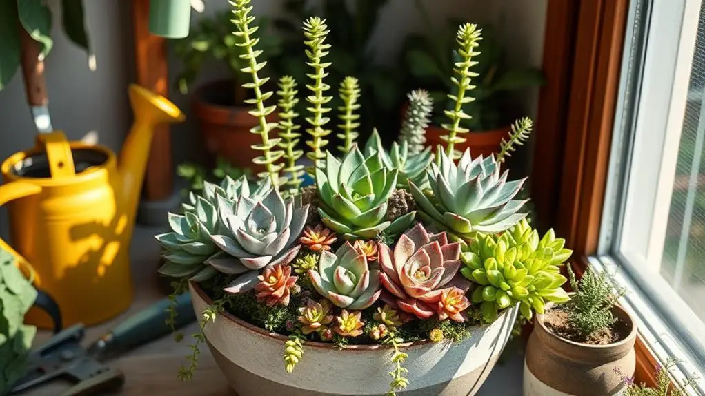 succulent arrangement care tips