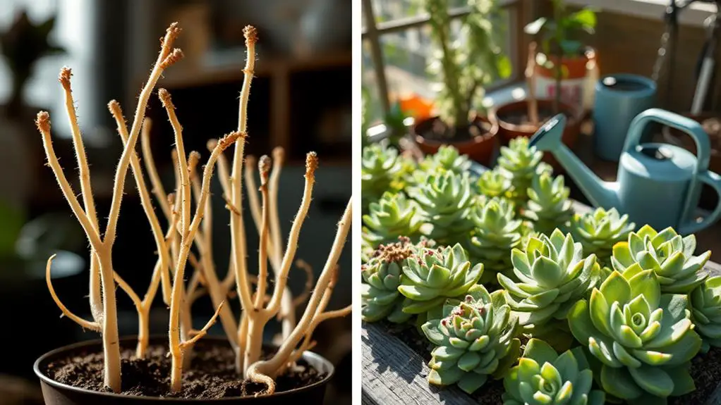 succulent etiolation fix guide