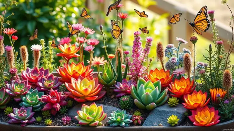 7 Tips for Creating a Small Succulent Garden That Attracts Birds & Butterflies