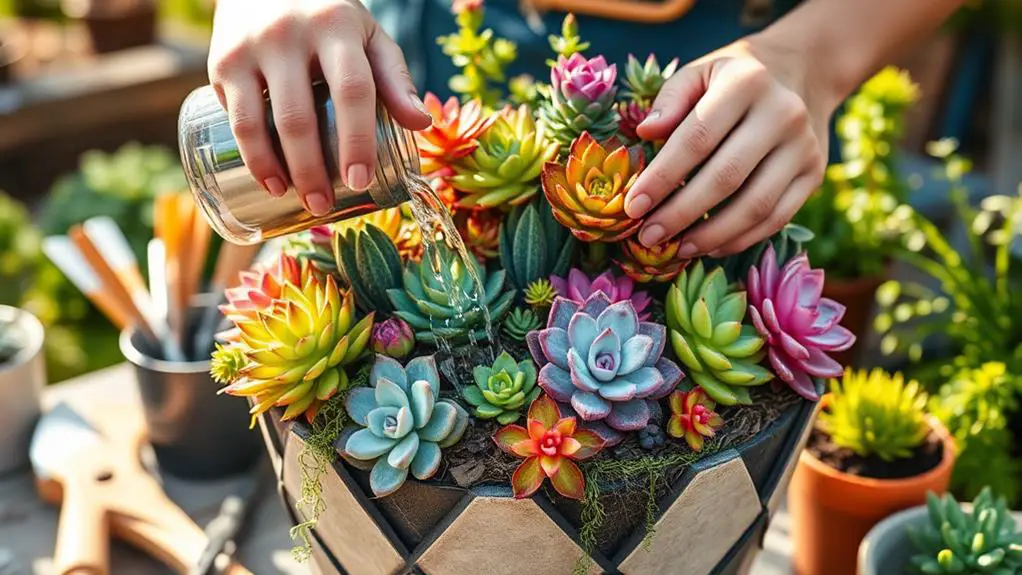 succulent maintenance and care