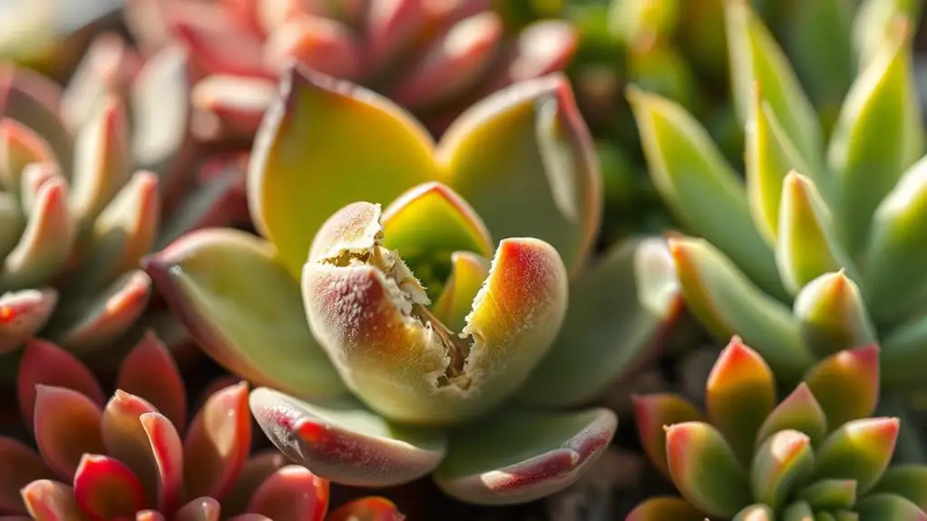 succulent plant damage types