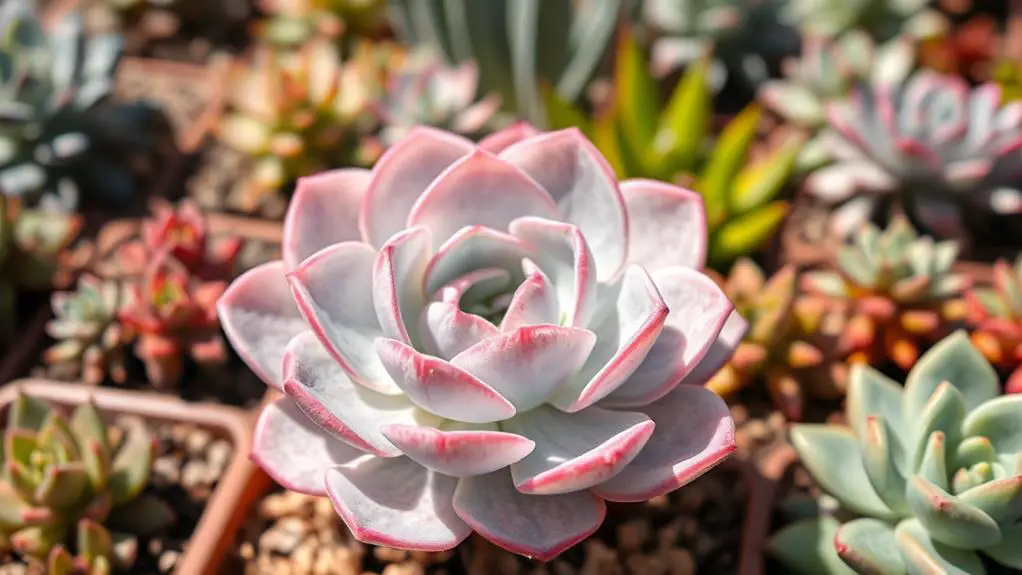 succulent plant variety echeveria