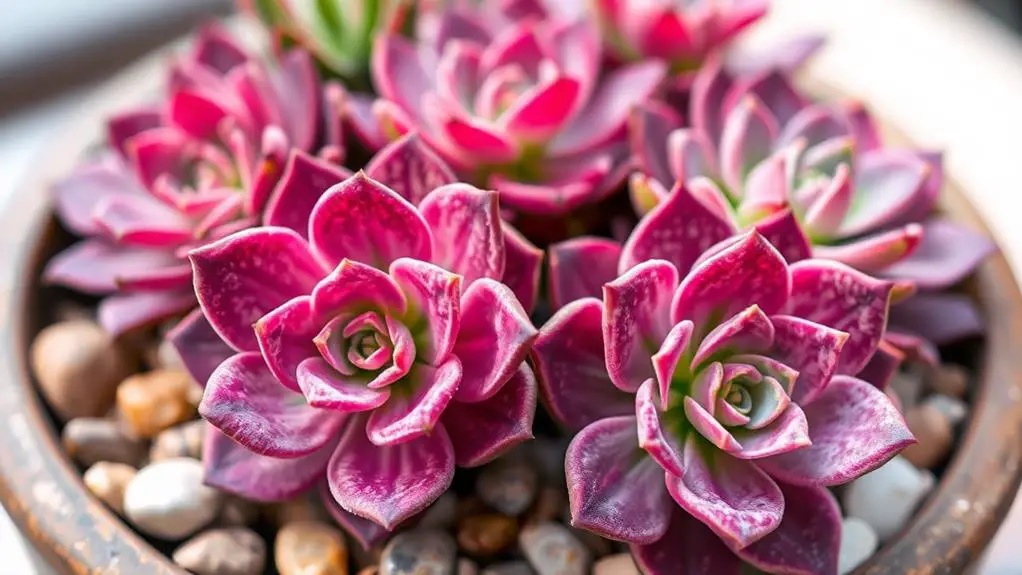 succulent plant variety echeveria