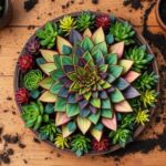 succulent propagation mandala steps