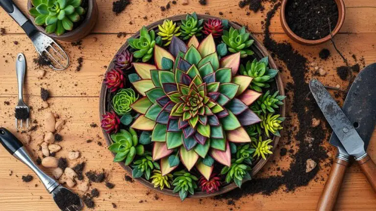 Create a Succulent Propagation Mandala in 5 Steps