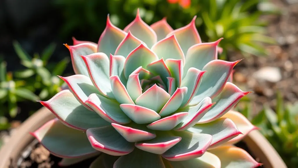 succulent rosette shaped plants