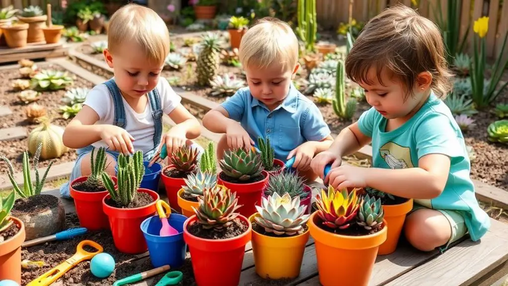 succulents as educational tools