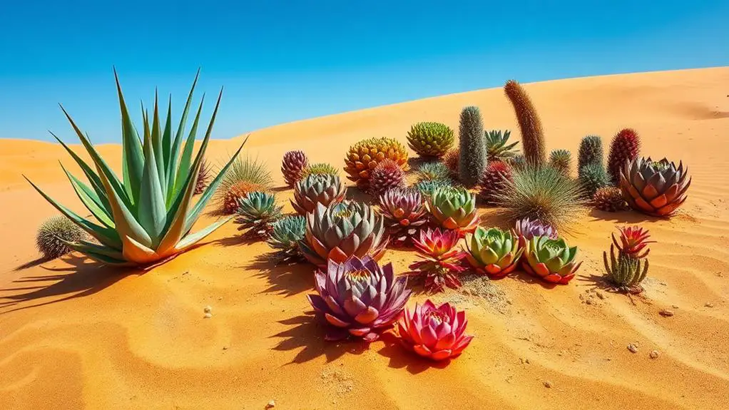 succulents ideal for sandy soil