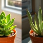 succulents light problem solutions