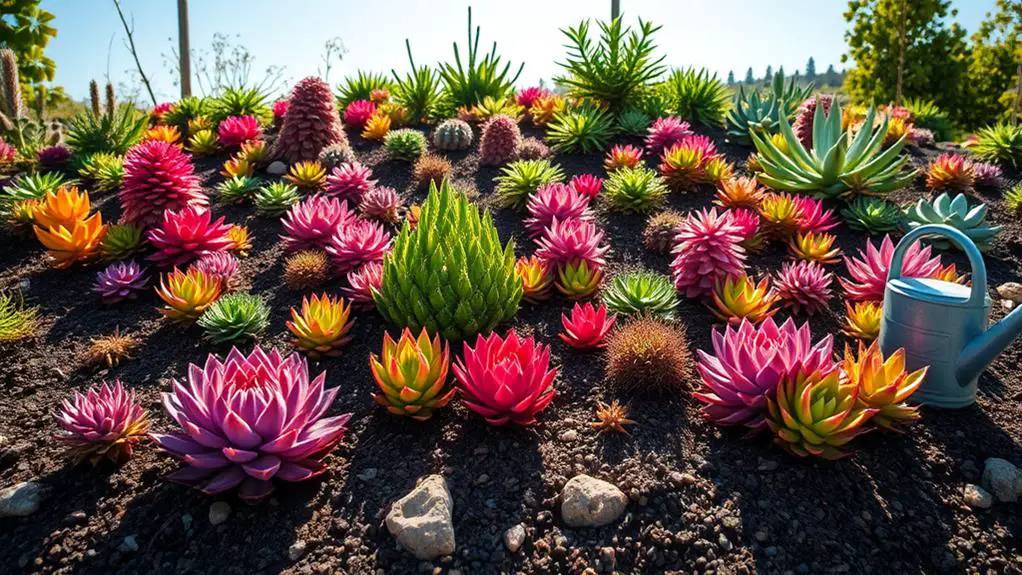 succulents thrive in sunlight