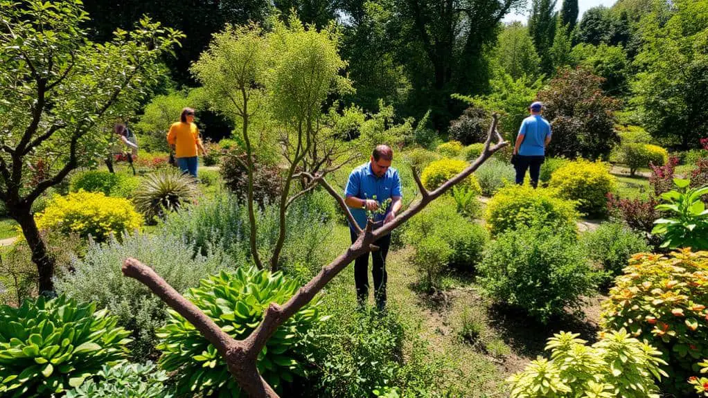 summer pruning for plants