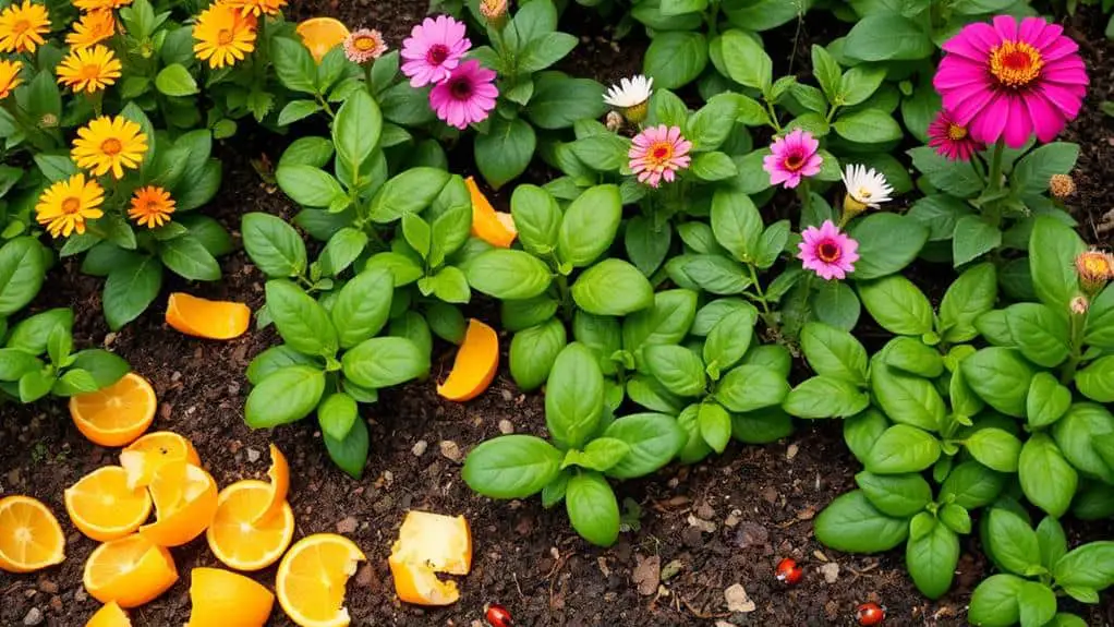 sustainable gardening techniques employed