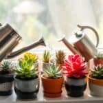 thriving succulents watering tips