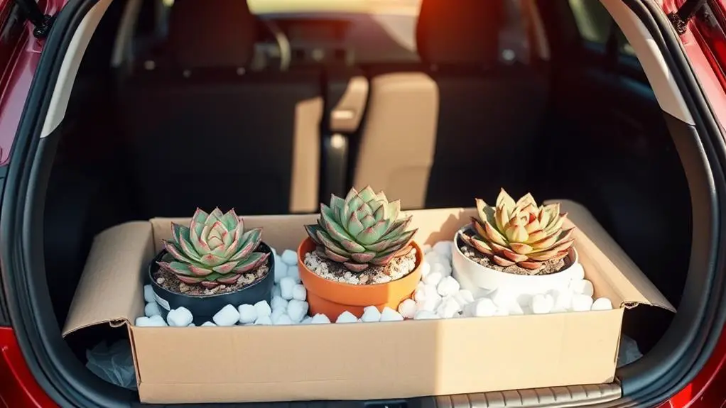 transport succulents safely steps