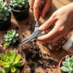 trim succulent roots guide