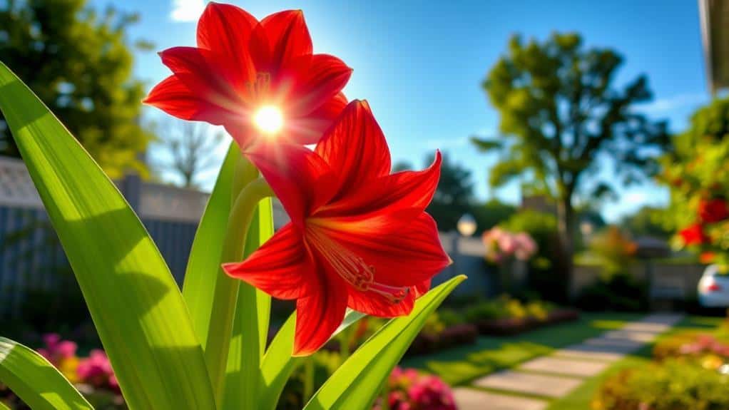 vibrant flowering bulb plant