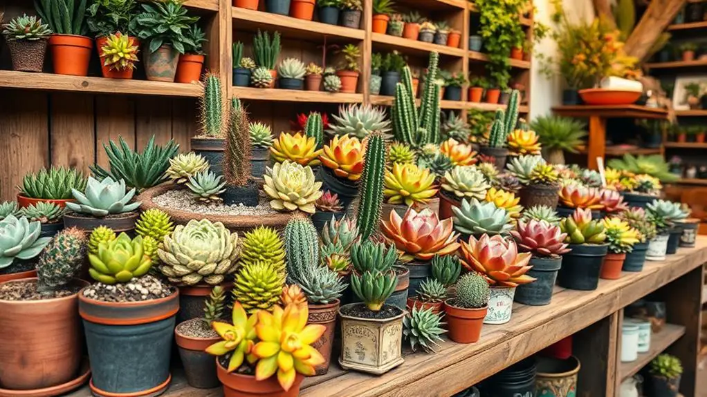 vibrant plant shops