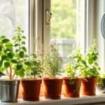 winter indoor herb care