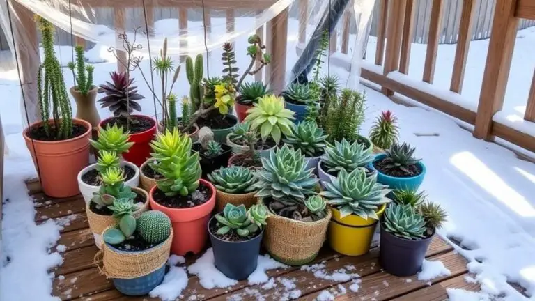 7 Tips to Help Succulents Survive Outside in Winter